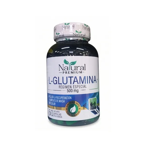 GLUTAMINA NATURAL P. X 60 CAP