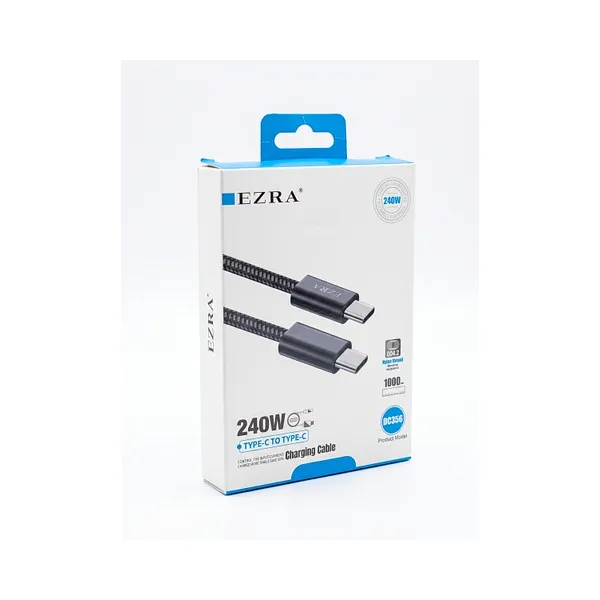 EZRA CABLE CARGADOR TIPO C 1M DC356-1