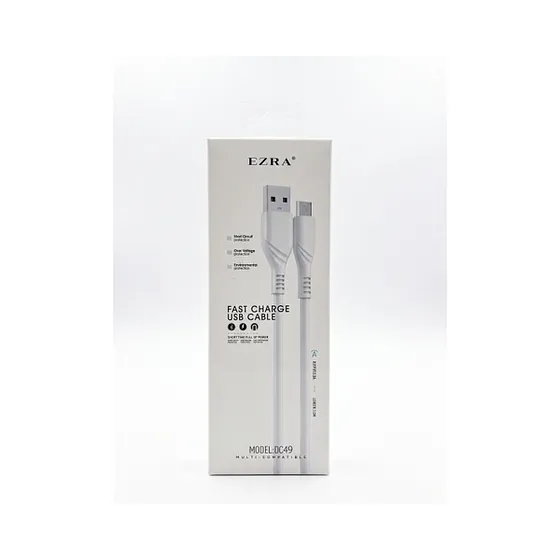 EZRA CABLE MICRO USB CARGA RAPIDA