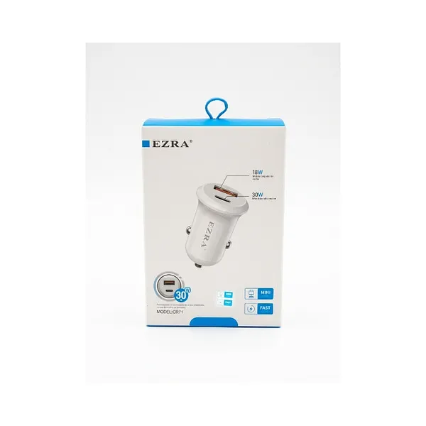 EZRA CARGADOR DUAL PARA CARRO CR71