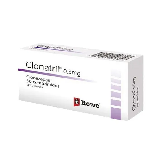 CLONATRIL TAB 0,5 MG X 30 (CLONAZEPAM)