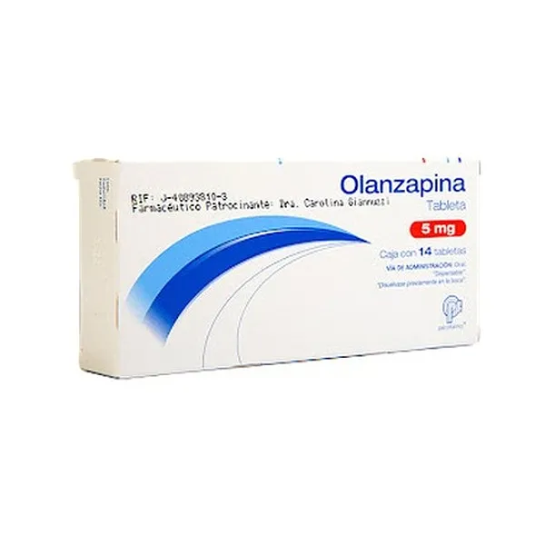 OLANZAPINA PSICOFARMA 5 MG (14 TABLETAS)