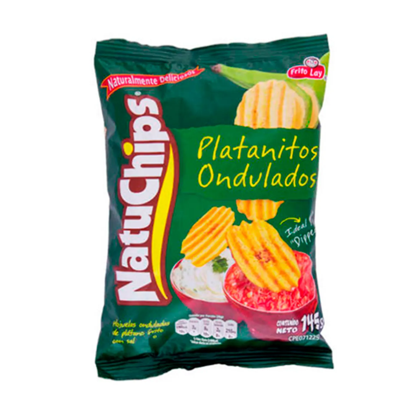 FRITO LAY NATUCH PLATANITO ONDUL 145G