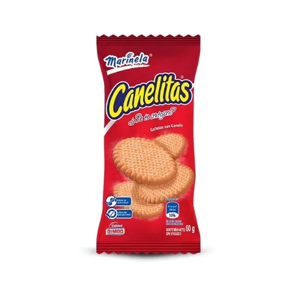 MARINELA CANELITAS GALLETAS D CANELA 60G