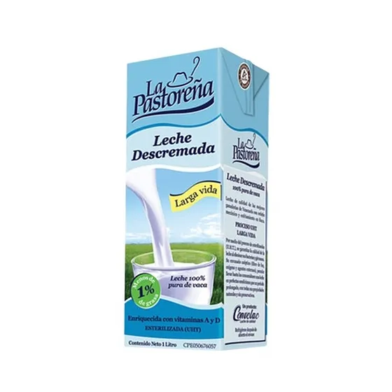 LA PASTORENA LECHE DESCREMADA 1 LT