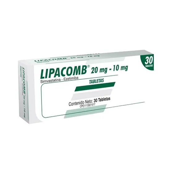LIPACOMB TAB 20 MG/10 MG X 30