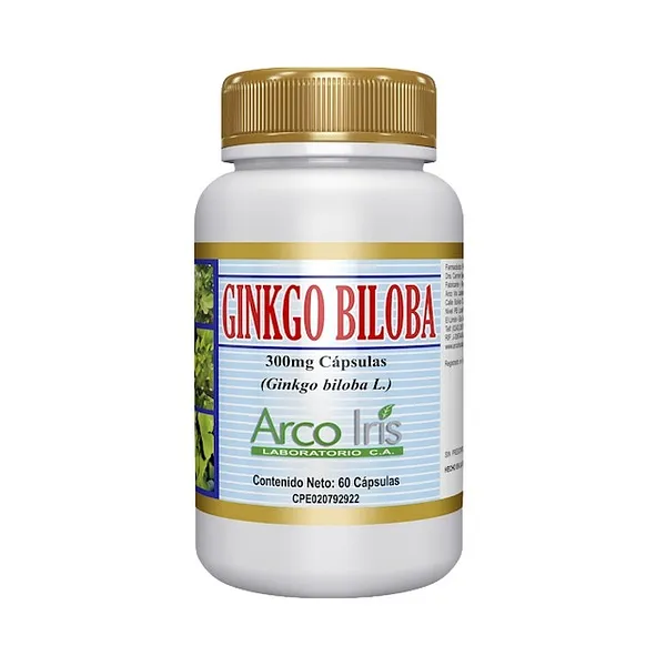 GINKGO BILOBA ARCO IRIS CAP X 60