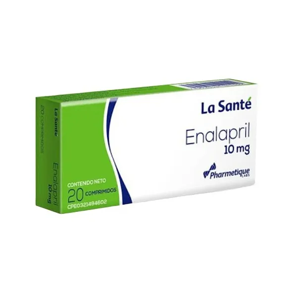 ENALAPRIL LA SANTE 10MG X 20 TAB