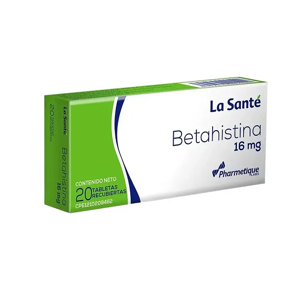BETAHISTINA 16MG X20TAB ELTER