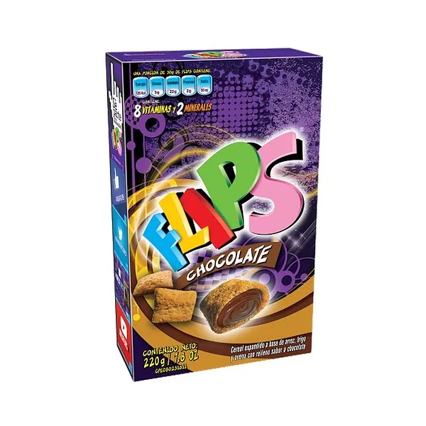 FLIPS CHOCOLATE 220G