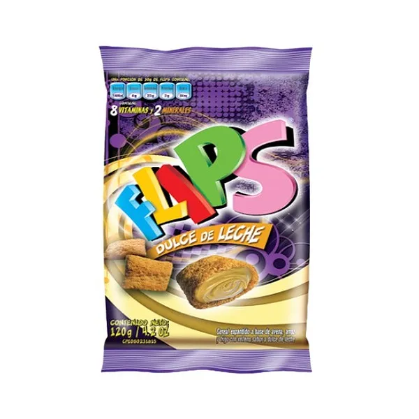 FLIPS DULCE DE LECHE 120G