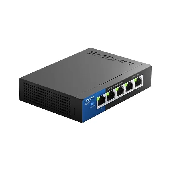 LINKSYS SE3005 5 PORT GB METALLIC SWITCH
