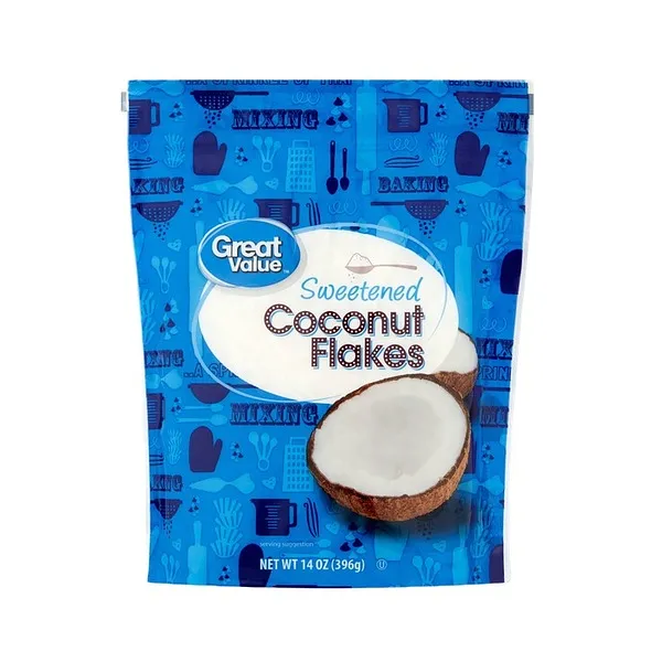 COCO RALLADO ENDULZADO GREAT VALUE (14 OZ)
