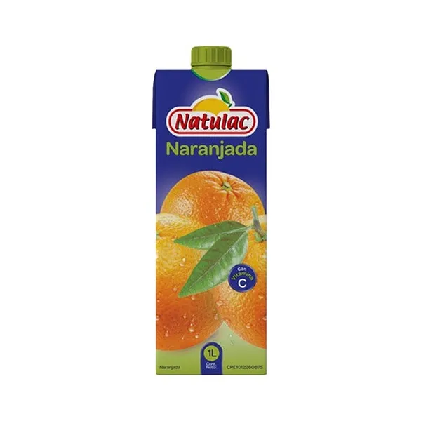 NATULAC NARANJADA CARTON 1L
