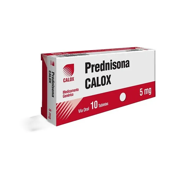 PREDNISONA CALOX 5 MG X 10 TAB