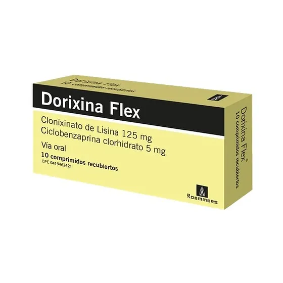 DORIXINA FLEX 125MG/5MG X 10 COMP