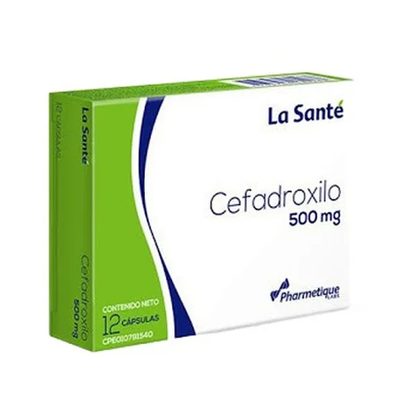 CEFADROXILO LA SANTE 500MG X 12 CAP