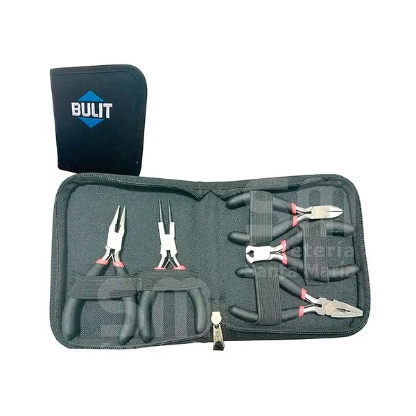 SET PINZAS C/ESTUCHE 5PZA