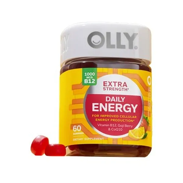 OLLY VIT-B12+COQ10&GOJI BERRY 60CT