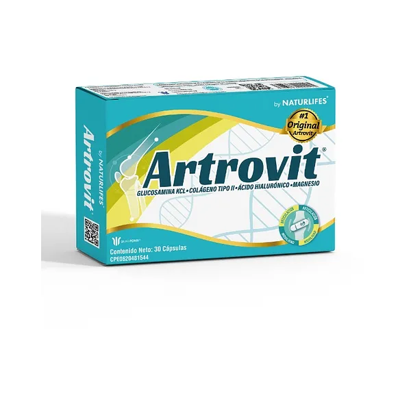 ARTROVIT GLUCOS+COLAG+MAGN 500MG 30CT