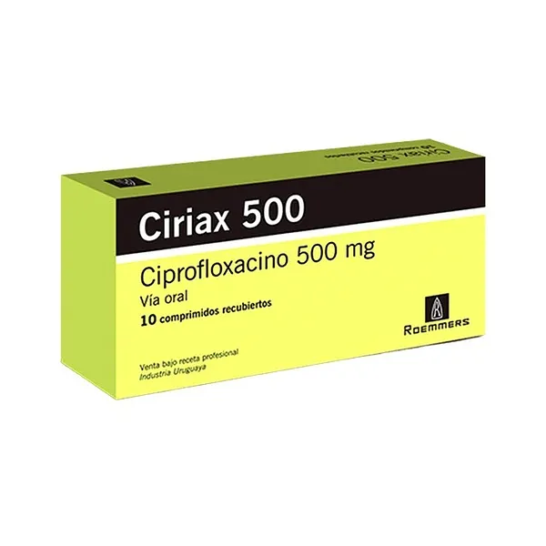 CIPROFLOXACINA CLX 500MG X 14 TAB