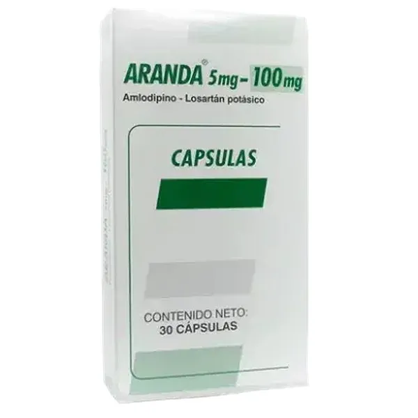 ARANDA 5MG/100MG X30CAP