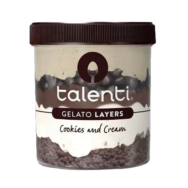 GELATO COOKIES AND CREAM TALENTI (473 ML)