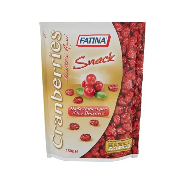 SNACK DE ARÁNDANOS (CRANBERRY) FATINA (150 G)