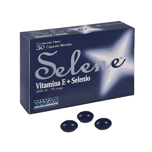 SELENE 400UI/70MCG X 30 CAP