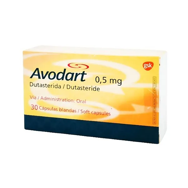 AVODART 0,5MG X 30 CAP