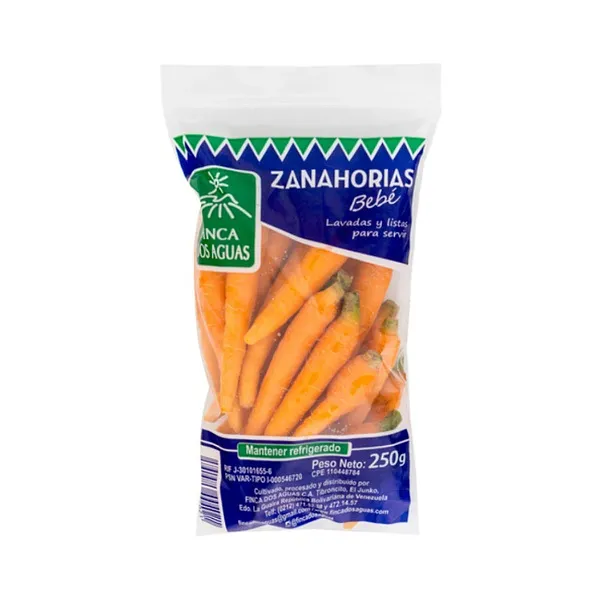 FINCA DOS AGUAS ZANAHORIA BEBE 250G (POR UNIDAD)