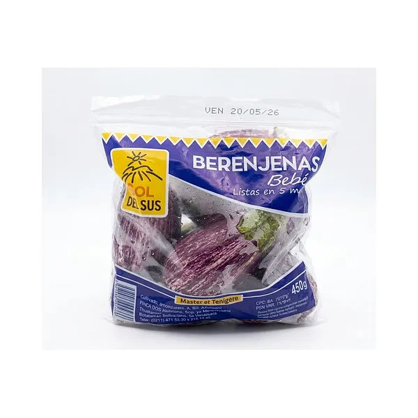 FINCA DOS AGUAS BERENJENA BEBE 450G (POR UNIDAD)
