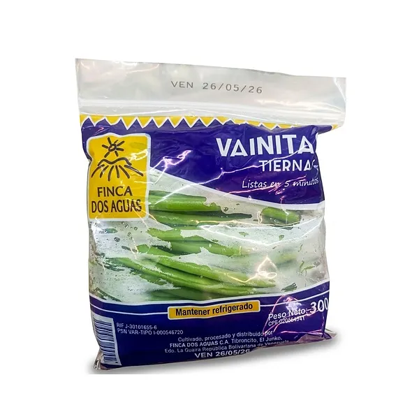 FINCA DOS AGUAS VAINITAS TIERNAS 300G (POR UNIDAD)