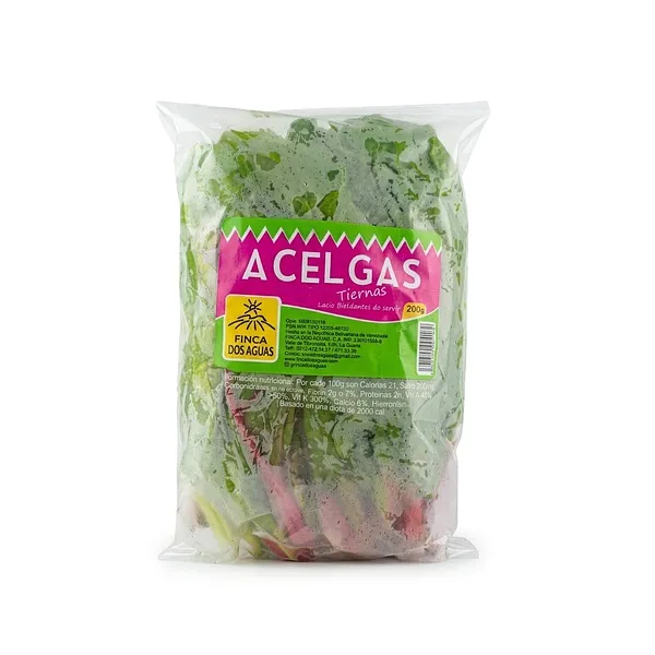 FINCA DOS AGUAS ACELGAS TIERNAS 200G (POR UNIDAD)