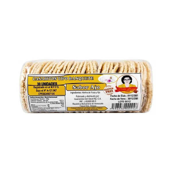 DOÑA MARIA CASABE NATURAL 90GR