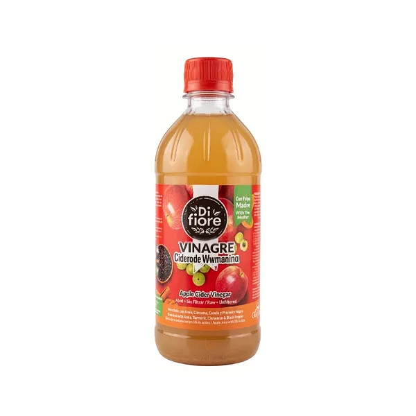 DI FIORE VINAGRE MANZANA AMLA CÚRCUMA Y CANELA 500ML