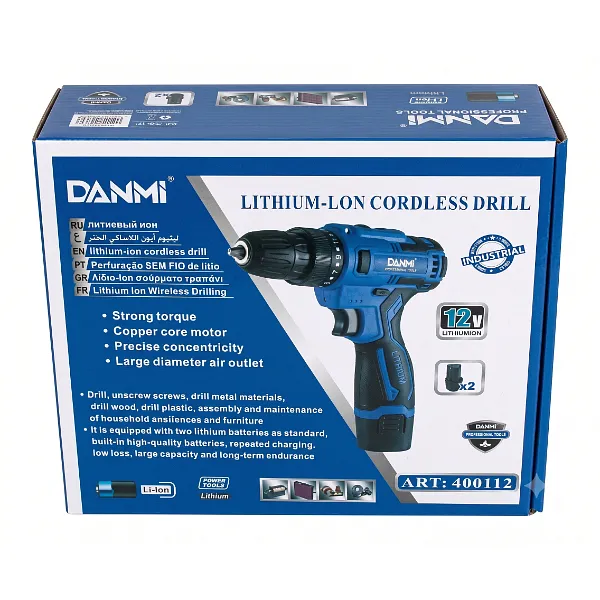 DANMI TALADRO INALAMBRICO 400112